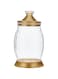 Vague Acrylic Fat Belly Jar, Large, Golden Large 02-780
