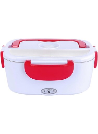 Multifunctional Portable Electric Heating Lunch Box Food Heater Food Warmer with Removable Stainless Steel Container for Home Office(EU-Plug)