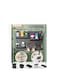No-Drill Pegboard Storage Rack for Kitchen, Pegboard Accessories for Organization, Display Stand, Multifunctional Pegboard, Includes Pegboard, Container, Shelf, and Hooks