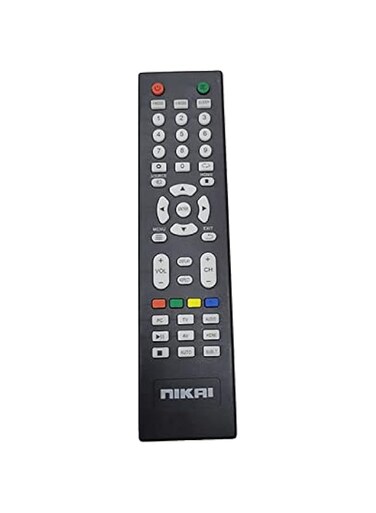 New Replacement Remote Control, Remote Control Fit, Universal Remote Control Compatible with NIKAI TV (TYPE 1)