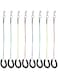 8 Pcs Dog Grooming Loop Noose, Dog Grooming Restraint Loop Grooming Loops for Dogs Groomers Long Noose for Grooming Pet Grooming Table Dog Bath Tub Pet Bathtub Medium Large Small Dog Bathing Station