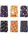HIGHLAND 6 Pcs Halloween Candy Bags &ndash; Halloween Trick or Treat Bags &ndash; Halloween Party Favours Cookie Candy Goodie Bags &ndash; Halloween Decorations Party Supplies Gift Bags