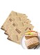 100-Piece Non-Stick Disposable Greaseproof Paper Sheet