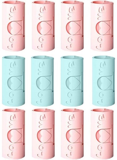 Pcs Bed Sheet Grippers, Adjustable Non-Slip Sheet Clips, Bedding Fasteners to Hold Sheets Firmly in Place, Durable Anti-Drop Quilt Holders for Home and Office Use (Pink &amp; Blue)