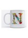 Mug Alphabet N for Coffee and Tea White 350ml