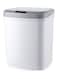 Rechargeable Induction Trash Can, Home Kitchen Electric Smart USB Rechargeable 3D Stereo Induction Full-Scale Open Lid Trash Can 16L