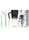 Tazweeq 300W Turbocharged Portable Blender, 28 oz Large Capacity, 6 Blades for Smooth &amp; Creamy Shakes, USB Rechargeable, BPA-Free, Detachable Handle &amp; Straw Lid, Ideal for Travel &amp; Everyday Use