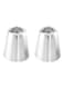 2-Piece Russian Icing Piping Nozzle Silver/Black 19.8 x 12 x 4.2cm