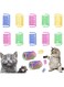 ChicAbode Cat Spiral Spring Toy (50 Packs), Cat Creative Toy, Interactive Cat Toy for Indoor Cats, Lightweight Durable Plastic, Plastic Cat Coil for Kittens to Swat, Bite, Hunt