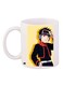 Cartoon Printed Coffee Mug White/Yellow/Black