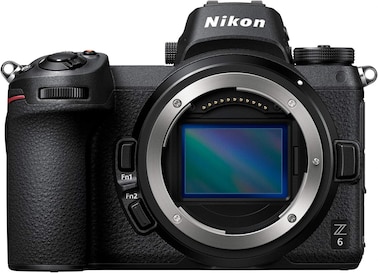 Nikon Z6 FX Format Mirrorless Camera Body Black, 1595, Full Frame