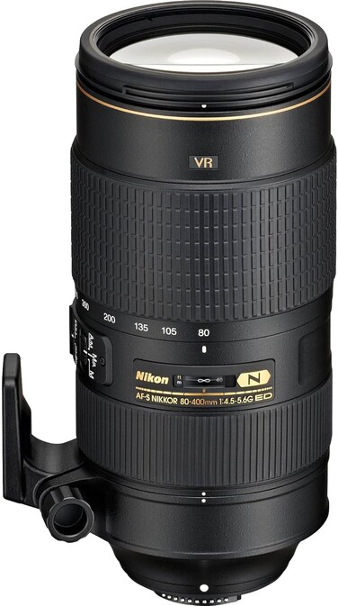 Nikon Af-S Nikkor 80-400mm F/4.5-5.6G Ed Vr DSLR Camera Lens