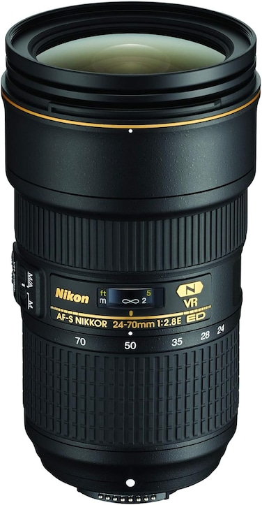 Nikon AF-S Nikkor 24-70mm F/2.8E ED VR Lens For Nikon DSLR Camera