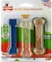 Nylabone Flexi Chew Small Dog Value Pack (1 Each Dental Chew / Healthy Edibles Bacon / Flexi Chew Original) Petite Nylon Chews
