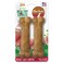 Nylabone Healthy Edibles Longer Lasting Roast Beef 2-Count Wolf &ndash; Large Dog Beef Treat