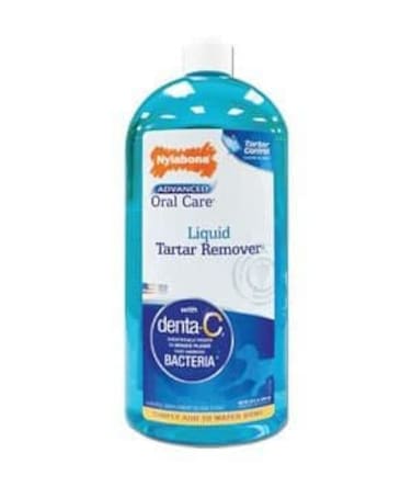 Nylabone Advanced Oral Care Liquid Tartar Remover Water Additive 32 Oz Dental Hygiene