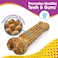 Nylabone Nubz Bacon 2-Count Jumbo &ndash; Edible Bacon Dog Treat Chews for Large Dogs