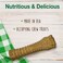 Nylabone Healthy Edibles Peanut Butter 1-Count Souper &ndash; XL Edible Peanut Butter Dog Treat
