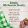 Nylabone Healthy Edibles Meaty Center 4-Count Small &ndash; Edible Small Dog Treat Chews