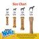 Nylabone Nubz Beef with Meaty Center 2-Count Large &ndash; Edible Beef Dog Treats