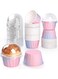 Liners, 50Pcs Count Gradient Color Paper Cupcake Liners for Baking, Muffin Liners, Cupcake Wrappers, for Family Gatherings, Weddings, Birthday Parties