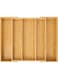 Bamboo Silverware Drawer Organizer - Adjustable Cutlery Tray, Expandable Kitchen Drawer Organizer, Drawer Dividers Organizer, Kitchen Utensil Organizer for Kitchen Drawers - Silverware Tray for Drawer