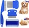 4 Pcs Flea Lice Comb for Cats Dogs, Dog Cat Grooming Comb Pet Tear Stain Remover Combs Fine Tooth Grooming Removal Too Dematting Comb for Dogs Cats, for Small, Medium, Large Pets Hair (4 Styles)