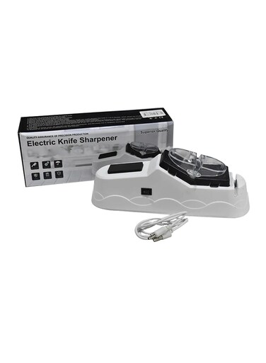 Knife Sharpener With Protective Cover Professional Electric Knife Sharpener Tool for Home