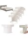 Bed Sheet Holder Set with Lock Strips &acirc;&euro;&ldquo; Heavy Duty Non-Slip Bed Sheet Clips &amp; Fasteners, Adjustable Sheet Grippers for All Mattress Sizes, Secure Blankets &amp; Bedding (4-Piece Set)
