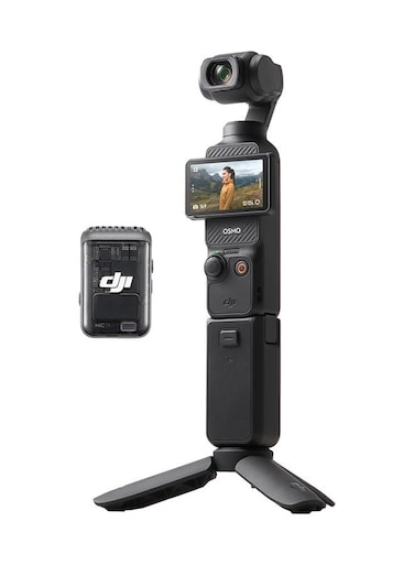 dji Osmo Pocket 3 Creator Combo, Vlogging Camera With 1&#39;&#39; CMOS &amp; 4K/120fps Video, 3-Axis Stabilization