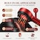 Electric Hair Scalp Massager with Red Light Therapy for Home Use