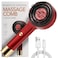 Electric Hair Scalp Massager with Red Light Therapy for Home Use