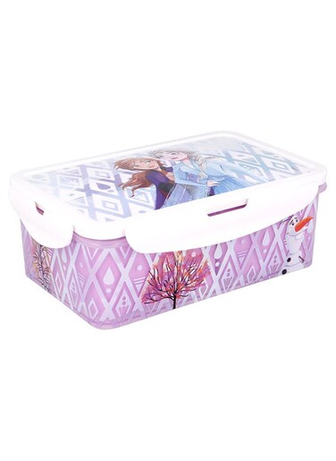 Disney Food Container Lunch Box With Removable Compartment 1190Ml Frozen Ii Elements