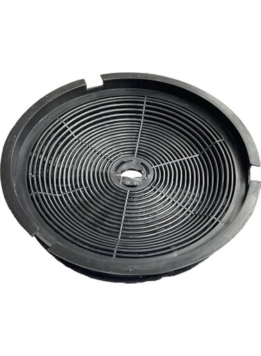 Beauenty Universal Round Active Charcoal Filter For extractor hood Enhance Air Quality,For Part Name c021 Cleaning Products For Home (192mm Diameter, Pack of 2)