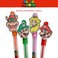 Innovative Designs Nintendo Super Mario Journal Set with Pens for Kids, Boys, and Girls, 80 Lined Page Spiral Notebook with 4 Colored Gel Pens - Mario and Luigi