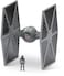 Star Wars MICRO GALAXY SQUADRON LIGHT ARMOR CLASS TIE FIGHTER - 3-Inch Vehicle with 1-Inch TIE Pilot Micro Figure