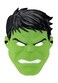 Jazwares Marvel Hulk Child - 3D Plastic Mask with Elastic Strap