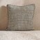 Home Horizon Triangle Herringbone Cushion - Green