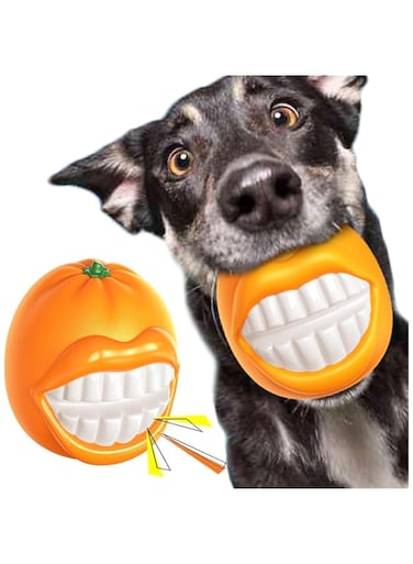 NALACAL Dog Toys, Dog Squeak Chew Toys Tough Ball, Tough Durable Indestructible Dog Toys for Aggressive Chewers Dogs, Interactive Enduring Indestructible Squeaky Toy, Training Fetch, Pet Supplies