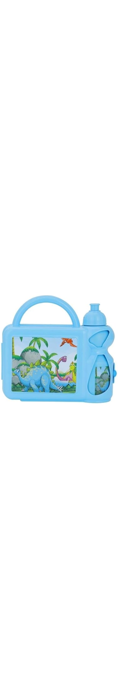 Delcasa DC2653 Lunch Box with Water Bottle for Kids, Blue