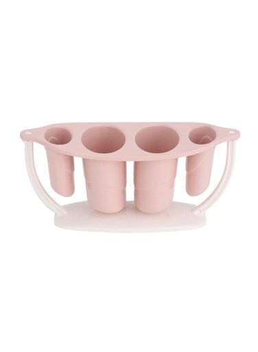 Cutlery Rack, Premium PP Plastic Body, Spoon Holder, RF10788   Utensil Holder, Forks, Spoons, Knives   Perfect for Desk Supplies, Pencil, Pens, Staples   4 Compartments 25cm