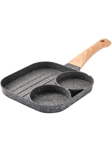 Saqoware Egg Burger Pan 2 Hole-Non Stick