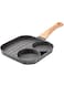 Saqoware Egg Burger Pan 2 Hole-Non Stick