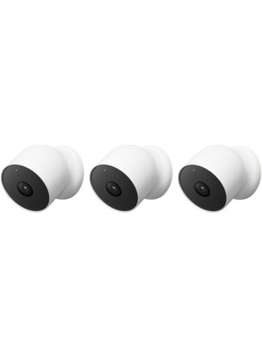 Google Nest Camera Indoor/Outdoor/Battery - 3 Pack Model G3AL9