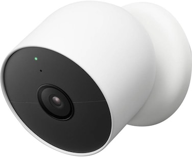 Google Nest Cam 1920 x 1080 Resolution at 30 fps Indoor/outdoor Camera - White (International Version)