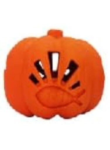 Pumpkin Dog squeaky dog toys, Indestructible dog toys, Tough dog toys, Funny Chew Toys for Dogs Teething, Thanksgiving Dog,
