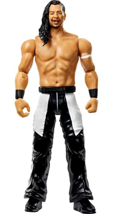 Mattel WWE Shinsuke Nakamura Basic Action Figure, 10 Points Of Articulation &amp; Life-Like Detail, 6-Inch Collectible