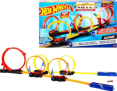 سباق Hot Wheels Action Multi Loop Race-off HDR83