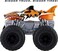 Hot Wheels Monster Trucks Roarin&rsquo; Wreckers Trucks, With Lights &amp; Sounds