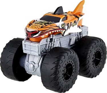Hot Wheels Monster Trucks Roarin&rsquo; Wreckers Trucks, With Lights &amp; Sounds